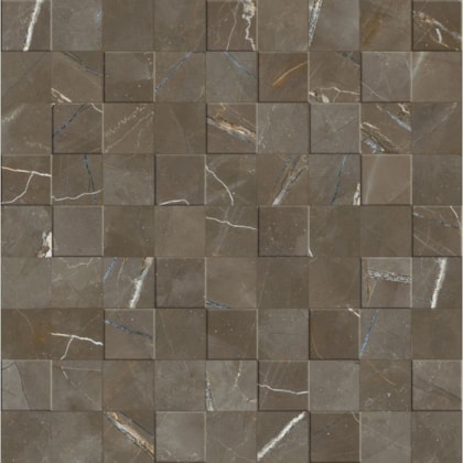 Porcelanato Portinari Simetria Marble Bw 58,4x58,4cm Retificado