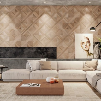 Porcelanato Portinari Tavola Decor Be Natural 58,4x58,4cm Retificado