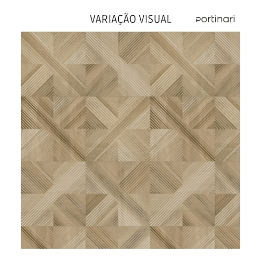 Porcelanato Portinari Tavola Decor Natural 60x60cm Madeira Retificado  - Imagem principal - eb9786d4-4329-4b83-a9d9-86cf76ed88bd