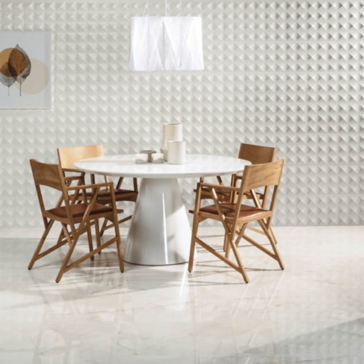 Porcelanato Portinari Timeless Wh Natural 100x100cm Retificado - Imagem principal - 8106e0ba-4625-493e-a7e1-19303f173a14