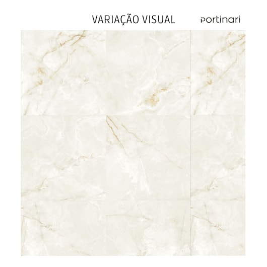 Porcelanato Portinari Timeless Wh Natural 100x100cm Retificado - Imagem principal - 16d52c1b-5329-4dd4-a0b1-163d42d3bb86
