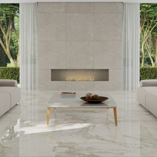 Porcelanato Portinari Veneto Sgr Natural 100x100cm Retificado - Imagem principal - 679b3c6b-5369-49f9-bd1b-d19b6a1406a2