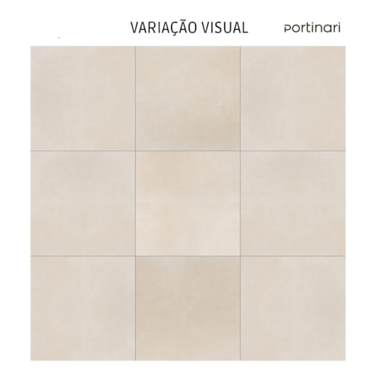 Porcelanato Portinari York Beige Acetinado 87,7x87,7cm Retificado  - Imagem principal - 134e399b-6d09-4ad1-8256-c9051544dac9