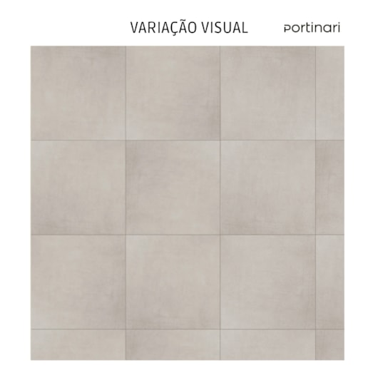 Porcelanato Portinari York SGR Hard Externo Cimento 60x60cm Bold  - Imagem principal - 0c02d82a-7b5d-48ac-ab72-f09b2ab2a835