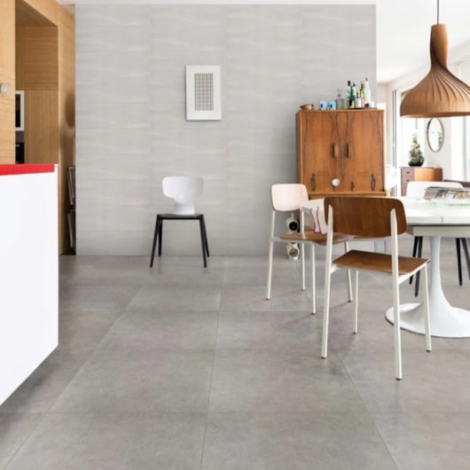 Porcelanato Portobello Belgique Clair Externo 90x90cm Branco Retificado  - Imagem principal - bbcc5092-c0ea-4d89-a1e0-8317db899a5c