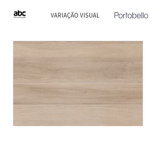 Porcelanato Portobello Betula Natural 20x120cm Retificado  - Imagem principal - acc401e5-18d8-486f-9f1f-5e5268f77892