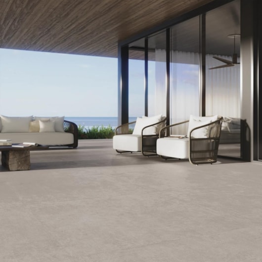Porcelanato Portobello Cape Cod Mist Externo 90x90cm Retificado - Imagem principal - 9e6a475b-31d0-4ec6-8b4c-5ac6f5ff8316