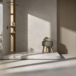 Porcelanato Portobello Cristallo Bianco Natural 90x90cm Retificado