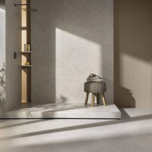 Porcelanato Portobello Cristallo Bianco Natural 90x90cm Retificado - Imagem principal - 8f9effa9-eb5e-4930-a66e-04edc3522cd4