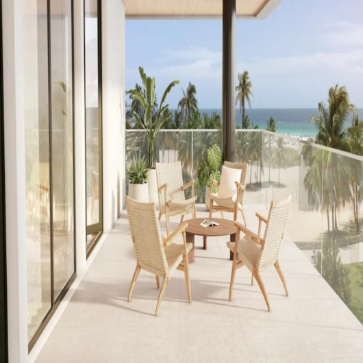 Porcelanato Portobello Hit Camel Externo 80x80cm Retificado - Imagem principal - 1686f187-ab4a-4525-ba8a-59aba66a554a