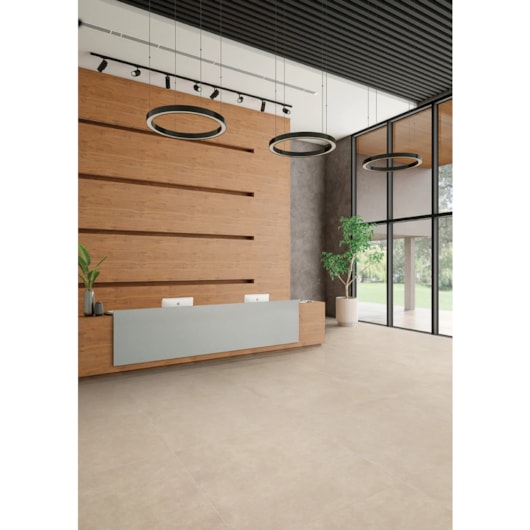 Porcelanato Portobello Hit Camel Natural 120x120cm Retificado - Imagem principal - 910c1820-db3d-4ee8-a418-0c17051b3432