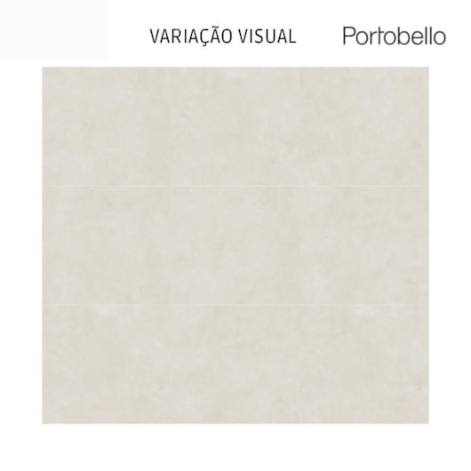 Porcelanato Portobello Hit Off White Natural 90x90cm Retificado - Imagem principal - 76196770-95b6-4a2c-b2a1-111455a5e82e