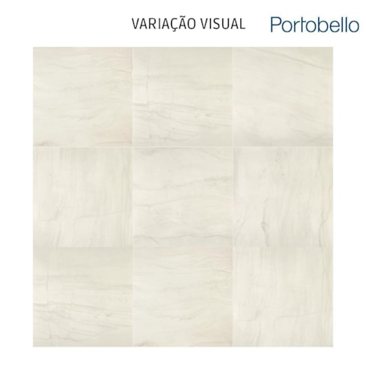 Porcelanato Portobello Mont Blanc Natural 120x120cm Retificado - Imagem principal - c99ae840-841e-4ec1-8d11-f50cd91b258f