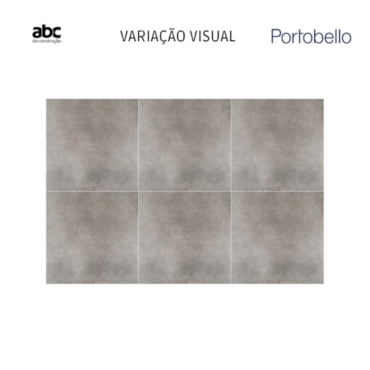 Porcelanato Portobello Nord Cement Natural 90x90cm Retificado - Imagem principal - 105d821b-8540-4f53-8761-1b1a225ed120