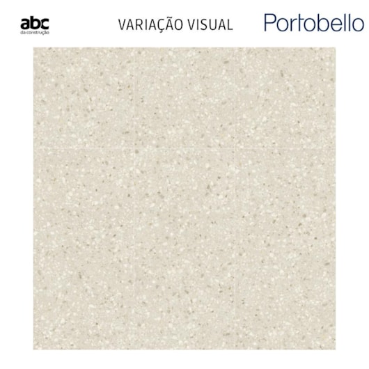 Porcelanato Portobello Samba Rock Off White Natural 90x90cm Retificado - Imagem principal - 767a3640-ef75-4099-b5da-cc3252c39dc8