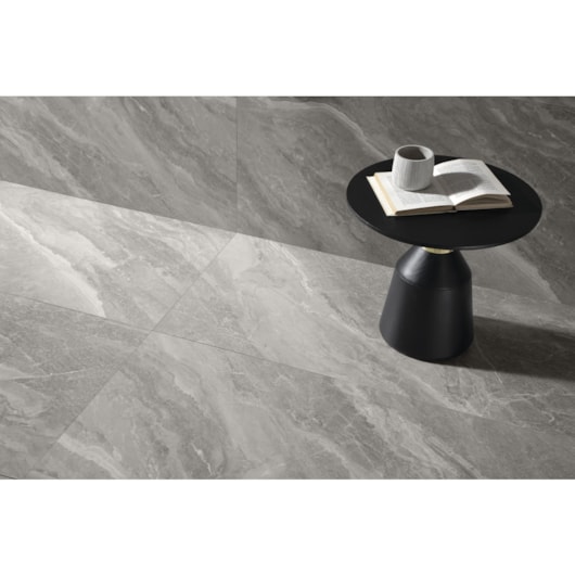 Porcelanato Portobello Storm Gray Natural 60x120cm Retificado  - Imagem principal - 687a535c-ab2e-4faf-848b-f860e830ca63