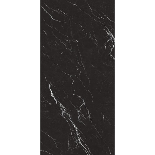 Porcelanato Retificado 120x250cm Nero Marquina Polido A Roca - Imagem principal - 2c8d0c4e-5d5d-4290-9b2c-b6d381fb4d59