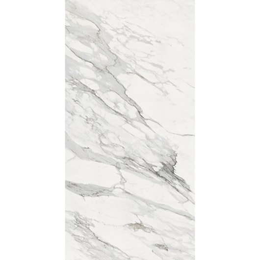 Porcelanato Retificado 160x320cm Gran Calacata Acetinado A Roca - Imagem principal - 1641629e-f393-4721-9de2-c308d3b7b223