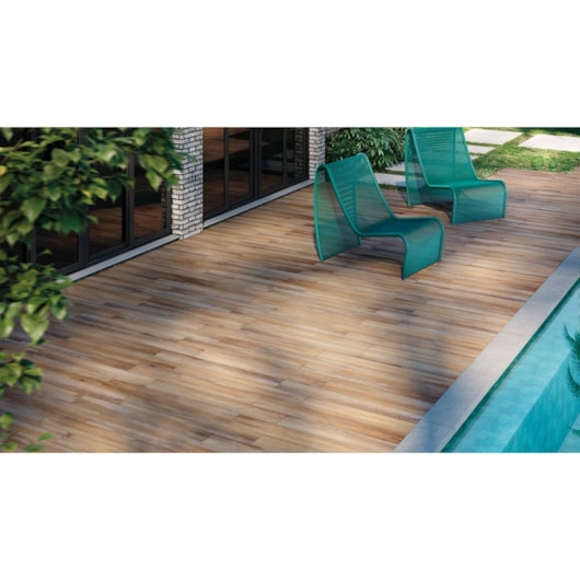 Porcelanato Retificado Alameda Externo A Villagres 20x141,5 cm - Imagem principal - 69b1cf89-328f-4d3e-a731-8a83d4ee6ce7