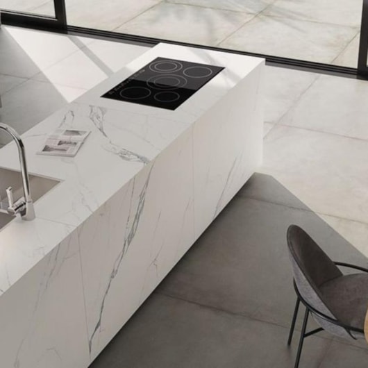 Porcelanato Retificado Ballet Statuario Wh Polido Portinari 120X120Cm - Imagem principal - a0ce6f3a-bdab-49d2-af58-b43f919559bf