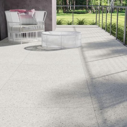 Porcelanato Retificado Battuto Gr Externo Portinari 100X100Cm - Imagem principal - 845c4580-0c4a-4b29-962e-c87c724708b3