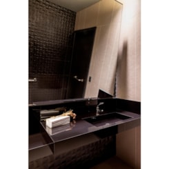 Porcelanato Retificado Bloc Dark Polido Eliane 80x160 cm