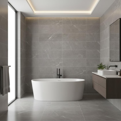 Porcelanato Retificado Bronzo Fiorino Acetinado A/lc Damme 62x121cm