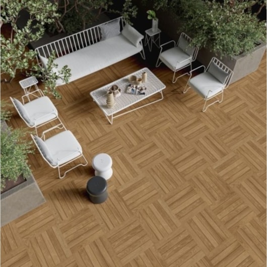 Porcelanato Retificado Deck Legno Maso Biancogres 60x60 cm - Imagem principal - 82b68c95-b799-461b-a29f-339f0f95f2b0