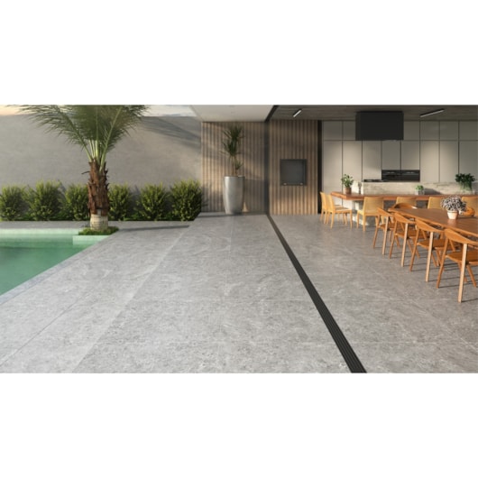 Porcelanato Retificado Lombardia Silver Externo A Villagres 108x108 cm - Imagem principal - ba28819b-209d-44a9-bc86-2d1967254580