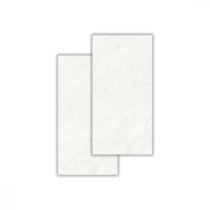 Porcelanato Retificado Lumina Carrara Natural Portinari 58,4x117Cm