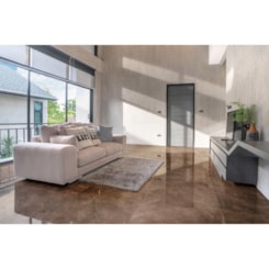 Porcelanato Retificado Pulpis Castanho Polido Delta 84x84cm