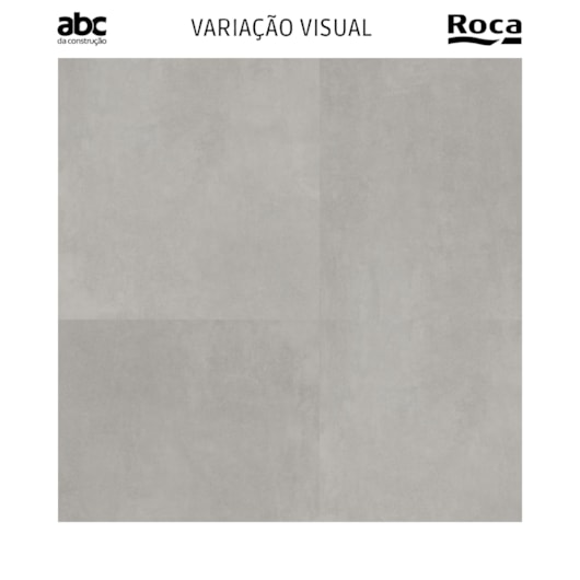 Porcelanato Roca Concrete Gray Externo 120x120cm Cinza Retificado  - Imagem principal - ccf29600-47e6-4776-a007-fa8c5d2672c3