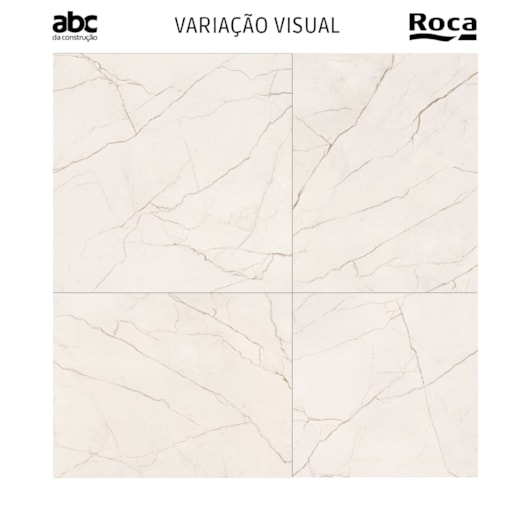 Porcelanato Roca Lincoln Soft Touch 120x120cm Retificado - Imagem principal - 7bfcbf74-d6d0-465a-ab2a-7ecef7e4fcfb