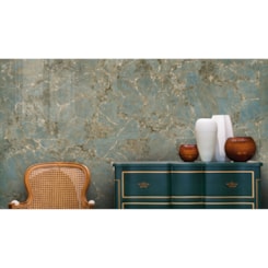 Porcelanato Villagres Amazonita Polido 80,5x140cm Retificado