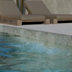 Porcelanato Villagres Lagoon Externo  63x108cm Retificado