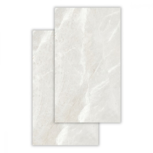 Porcelanato Villagres Monte Bianco Polido 80,5x140cm Retificado  - Imagem principal - e13d7a4d-f8fa-47e8-8a35-daceebfe6340