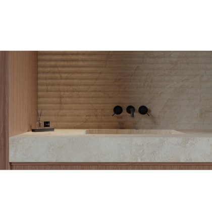 Porcelanato Villagres Serenitá Decor 80,5x140cm Retificado