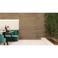 Porcelanato Villagres Taiko Carvalho Externo 80,5x140cm Retificado