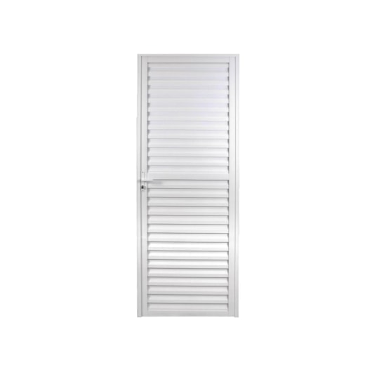 Porta De Alumínio Laminada Linha Sólida Esquerda Branco MGM 210x80cm - Imagem principal - b8f59ca9-e943-41fc-950e-1ae9efe241d7