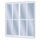 Porta De Correr Em Alumínio Branco 4 Folhas Com Vidro Liso MGM 210x180cm - 1c43213c-a0f4-4256-a292-36d48182a04f