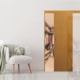 Porta de Correr Melamínica Madeira Lisa Mogno Com Abertura Pela Direita MGM 215x80x6cm - 3ba3e479-0542-4e39-b027-abdfee82ce2b