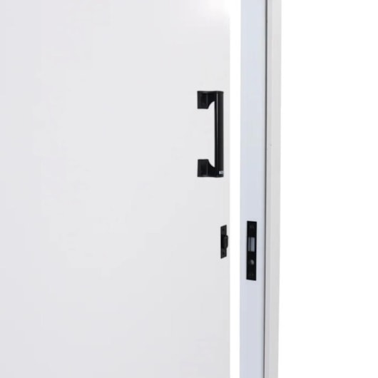 Porta De Correr Melamínica Sobrepor Abertura Pela Esquerda Branco MGM 215x70x6cm - Imagem principal - b45d7801-3f41-4b41-a880-901f998e6d4d