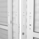 Porta De Correr Veneziana 6 Folhas Sólida Com Vidro Liso Branca MGM 210x160cm - 9f807e39-2746-4bab-8cd9-452f70bb51e9
