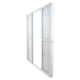 Porta De Correr Veneziana 6 Folhas Sólida Com Vidro Liso Branca MGM 210x160cm - 4049e736-4d90-413d-a103-0d801b047e49