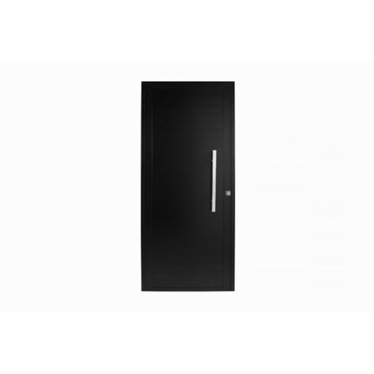 Porta De Giro Com Puxador Abertura Pela Direita Lambri Preta - Imagem principal - f34a785e-9dc3-42fa-9fa8-4792ef6a13b7