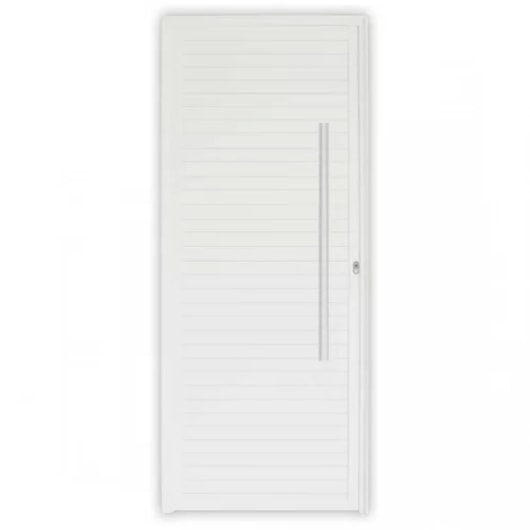 Porta De Giro De Alumínio Pivotante Linha Project Abertura Pela Direita Branco MGM 220x110cm - Imagem principal - edc6852a-edb4-4d08-8680-8fe506143dfb