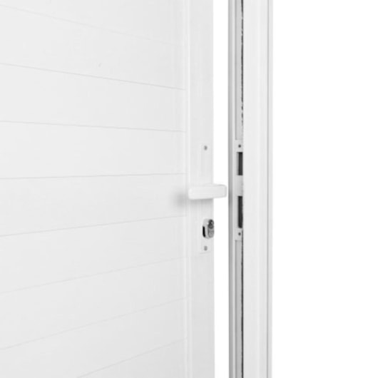 Porta De Giro Em Alumínio Abertura Pela Direita Lambri Branco Mgm 210x80cm - Imagem principal - b541855e-1a38-4ae4-b04f-622e16297fb8