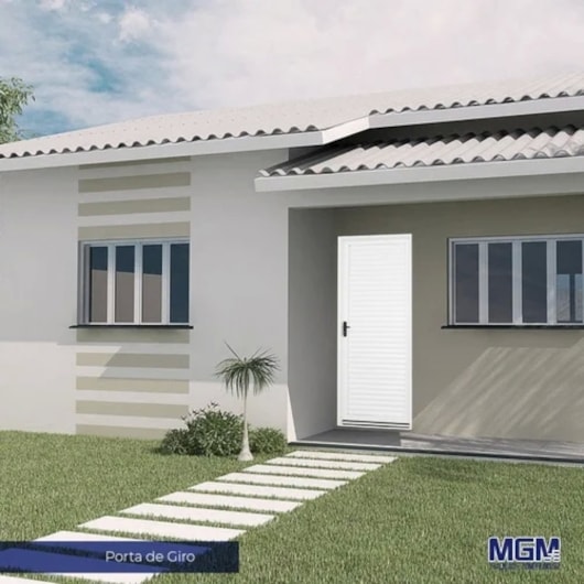 Porta De Giro Laminada Direita Minas Sul Aço Branco MGM 215x65x6cm - Imagem principal - 0e92b6a5-7b1b-4168-8ebd-9ec30978d2c7