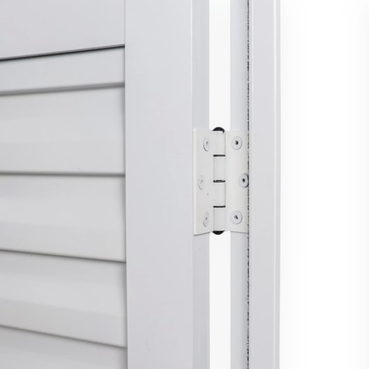 Porta De Giro Laminada Soft Plus Direita Alumínio Branco MGM 210x80cm - Imagem principal - 70768ba0-56bb-47d7-8ba6-8150a8a4d389