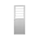 Porta De Giro Mista Bascula Vidro Liso Abertura Pela Esquerda Soft Aluminio Branco MGM 210x80cm - 92c81e07-3215-4f32-8c1d-6427be256fc7